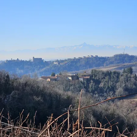 Villa La Casa Rossa Nel Monferrato A Moncucco Torinese Exterior foto